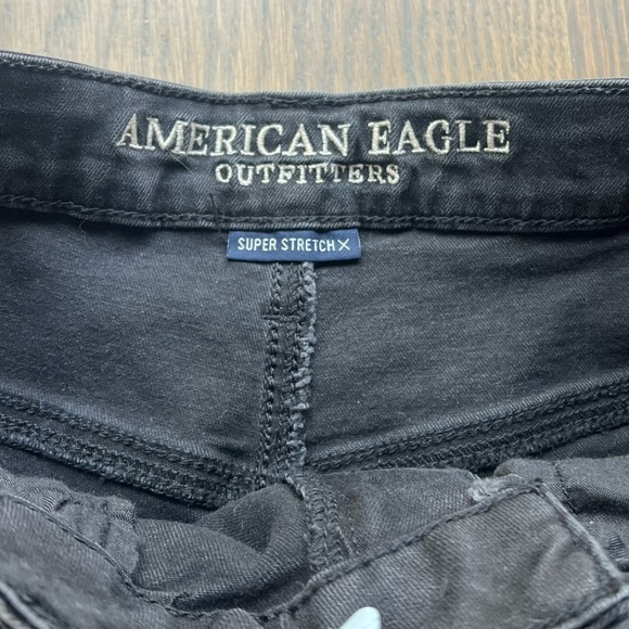 AE Super Hi Rise Shortie super stretch size 26 6 American Eagle shorts. - Picture 6 of 6